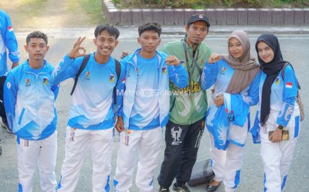 Kirim Enam Atlet ke FORNAS VIII NTB, FONI Sulteng Targetkan Tujuh Medali