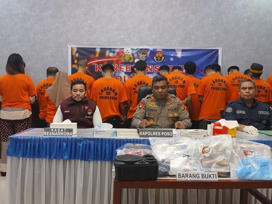 Januari-Juni 2025, Polisi Ungkap 23 Kasus Narkotika