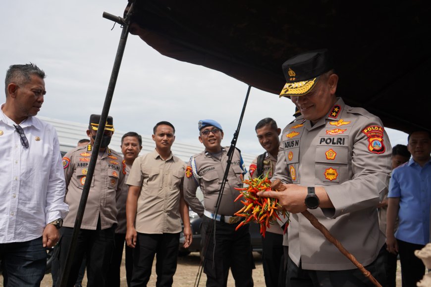 Komoditi dari P2L Polda Sulteng Dipasarkan di Tarakan