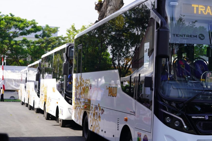 Layanan Bus Trans Palu Diperluas