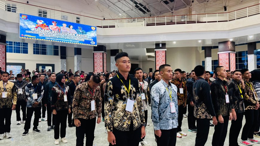 115 Orang Dinyatakan Lulus Seleksi Anggota Polri di Sulteng