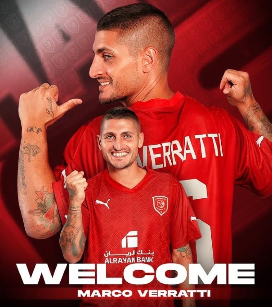 Mantan Gelandang PSG Marco Verratti Gabung Al-Duhail dengan Nilai Transfer Rp863 Miliar