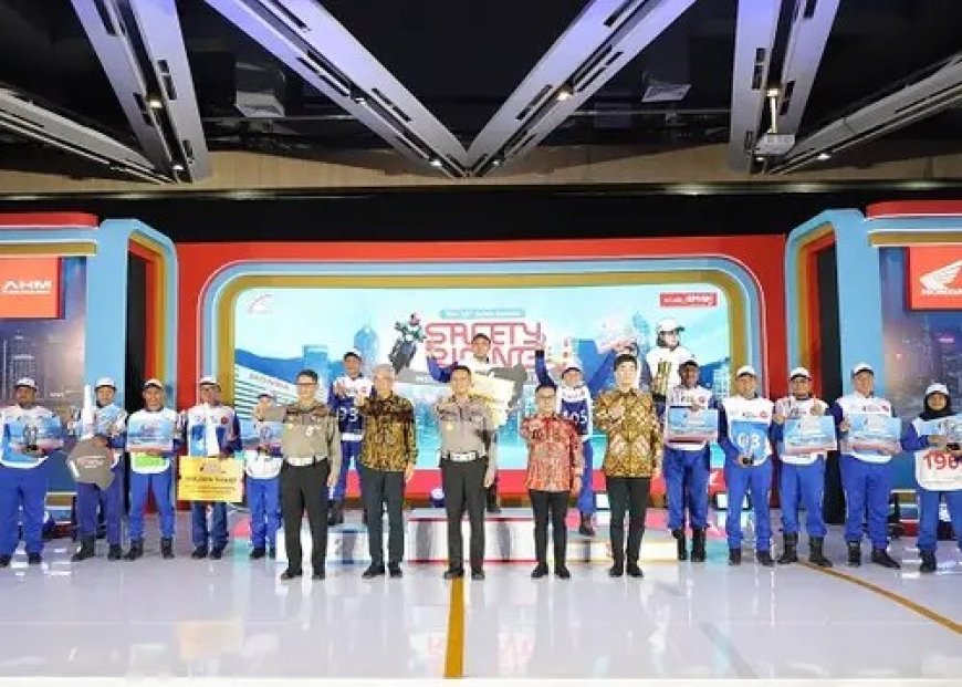 Honda Uji Keahlian Para Jagoan Safety Riding