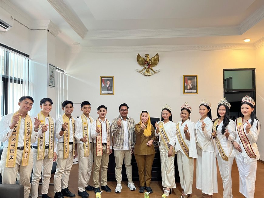 Mister Miss Sulteng Minta Dukungan Pemkot