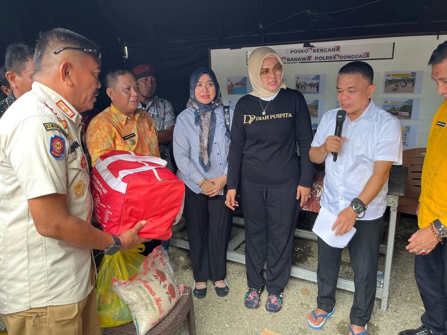 Wali Kota Palu Bantu Warga Terdampak Banjir