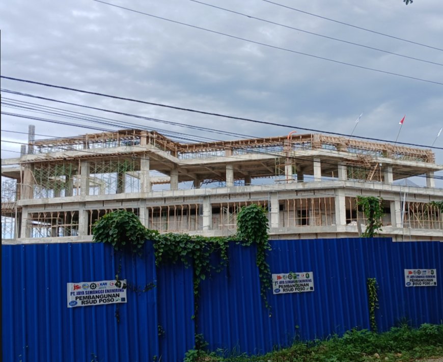 Pembangunan RSUD Maliwuko Mangkrak