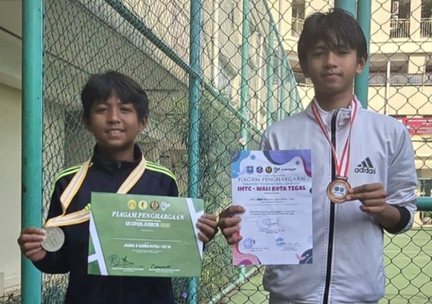 Petenis Muda Palu, Andi Ahmad Rayyan Rebut Podium Kedua TDP UI Open Junior 2025