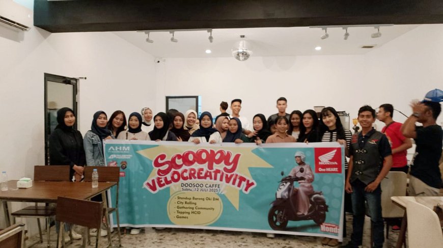 Scoopy Velocreativity Hadirkan Keseruan Bersama Komunitas Honda