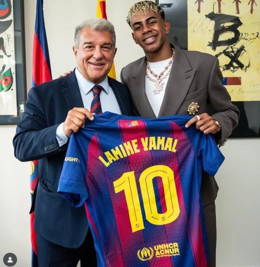 Lamine Yamal Perpanjang Kontrak dan Pakai Nomor 10 di Barcelona