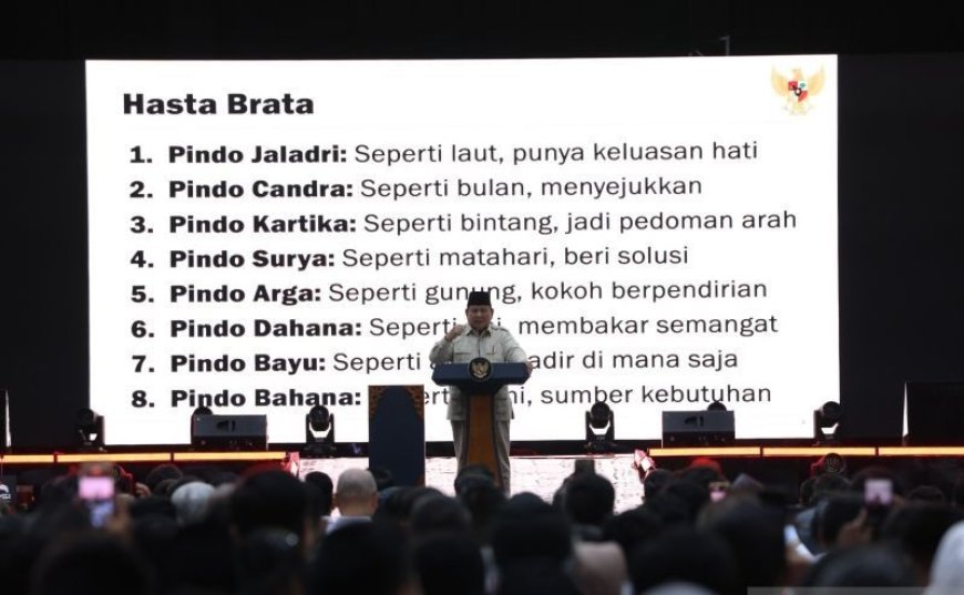 Prabowo: Ada Delapan Sifat Pemimpin, Termasuk Siap Dimaki dan Difitnah