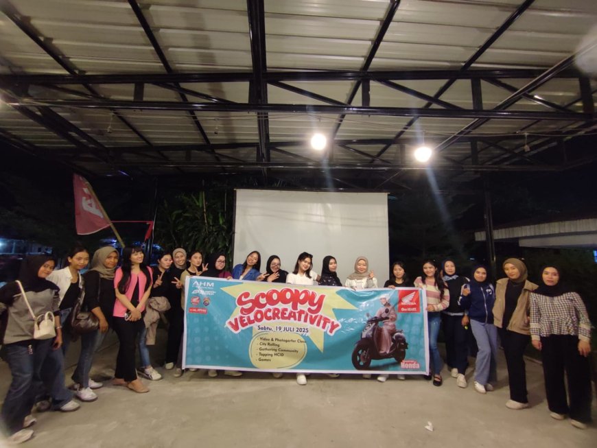 Scoopy Velocreativity Hadirkan Kelas Video & Fotografi Bersama Komunitas Honda Sulteng