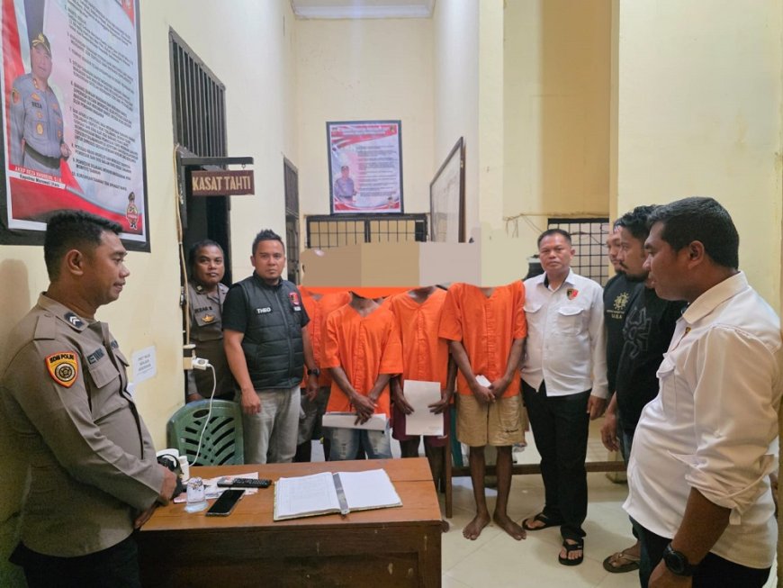 Bentrok Antar Warga, Delapan Orang Jadi Tersangka