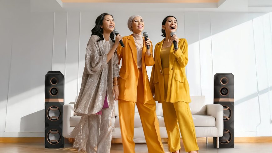 SHARP Hadirkan Active Speaker SAS Series Fitur Karaoke Modern
