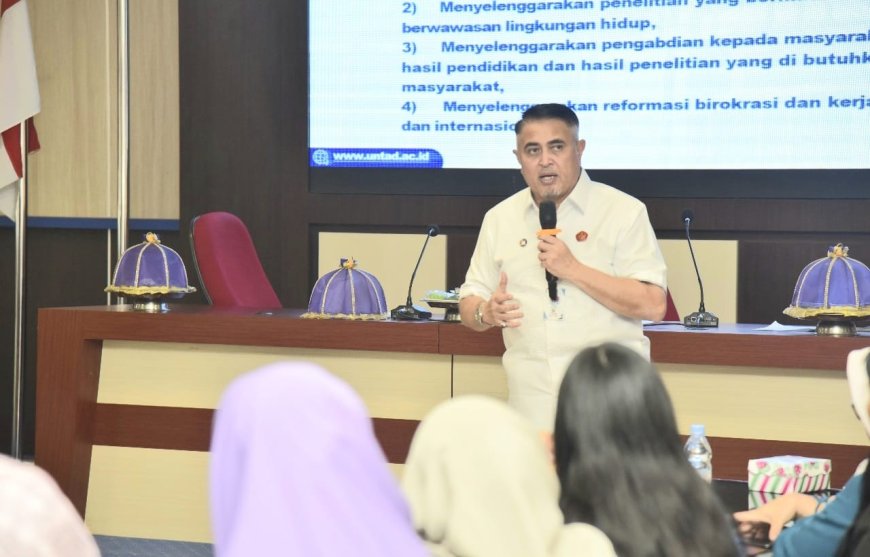 Untad Siap Bantu Proses Akreditasi Kampus di Sulteng