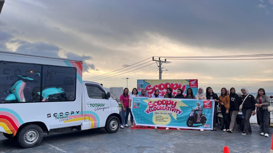 Scoopy Velocreativity Bergaya dan Berkreativitas Ala Komunitas Honda