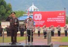 Upacara HUT Ke-80 RI  di Mapolres Sigi Berlangsung Khidmat Dipimpin Kapolres Sigi