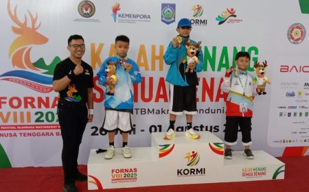 ASTA Sulteng Sumbang Emas dan Perak di FORNAS VIII NTB