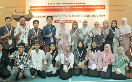 Pelaku UMKM Dilatih Teknik Digital Marketing