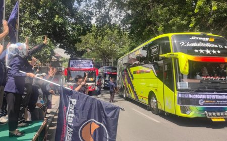 Ketua DPW Nilam Sari Lawira Lepas 380 Kader NasDem Sulteng Menuju Rakernas I di Makassar