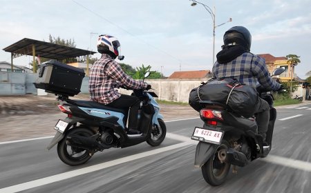 Yamaha GEAR ULTIMA Libas Jakarta-Bali Tanpa Drama
