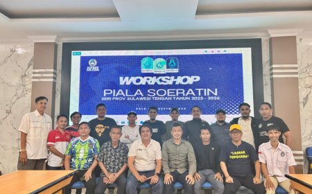 Piala Soeratin Sulteng 2025 Diikuti 42 Tim, Ini Daftarnya