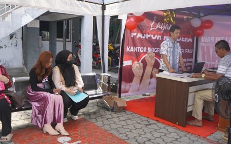 Diapresiasi, Layanan Paspor Merdeka Imigrasi Palu Dimanfaatkan Masyarakat
