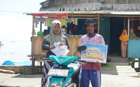 Berkah Beli Motor YAMAHA MIO M3, Kader Posyandu Asal Kabupaten Poso Mendadak Jadi Miliarder