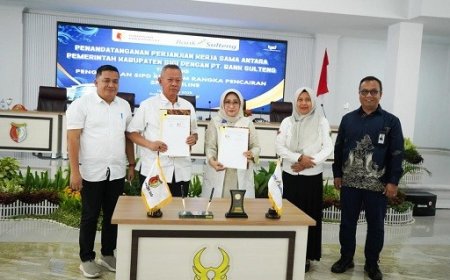 Bank Sulteng-Pemkab Sigi Kerjasama Implementasi SP2D Online