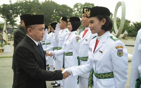 Wali Kota Hadianto Tekankan Anggota Pasrkibraka Jaga Martabat dan Kehormatan