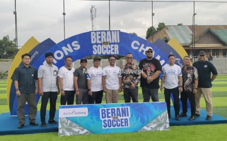 24 Tim Ikut Kejuaraan Berani Mini Soccer di Palu