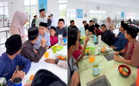 NSL Kunjungi Ponpes Insan Cita di Dolo,  Senang Ada Yang Hafal Qur’an Sampai 30 Juz