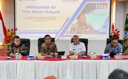 Kepala Biro Humas dan Protokol Kementerian ATR/BPN Tekankan Pentingnya Komunikasi Publik dalam Pengelolaan Pengaduan