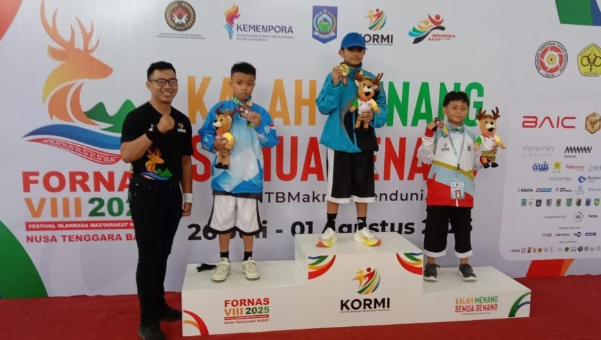 ASTA Sulteng Sumbang Emas dan Perak di FORNAS VIII NTB