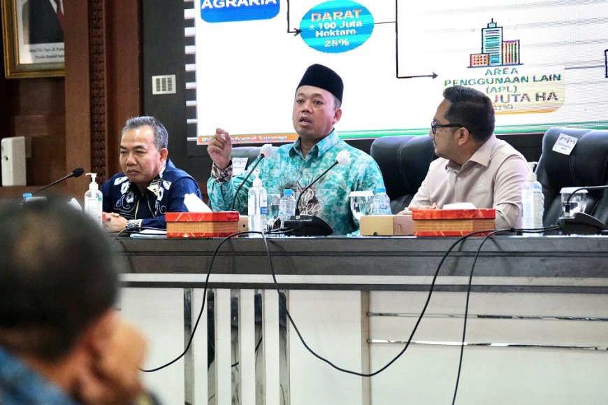 Menteri Nusron Ajak Pemda Se-Kalsel Kawal Empat Program Strategis Kementerian ATR/BPN