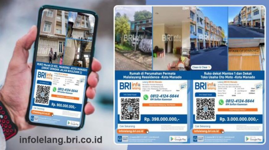BRI Hadirkan Platform  Info Lelang BRI