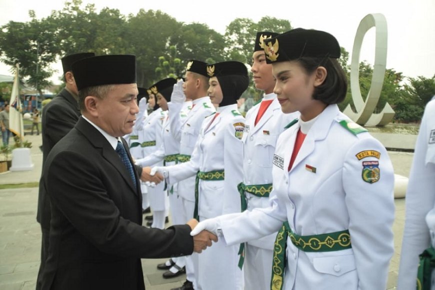 Wali Kota Hadianto Tekankan Anggota Pasrkibraka Jaga Martabat dan Kehormatan