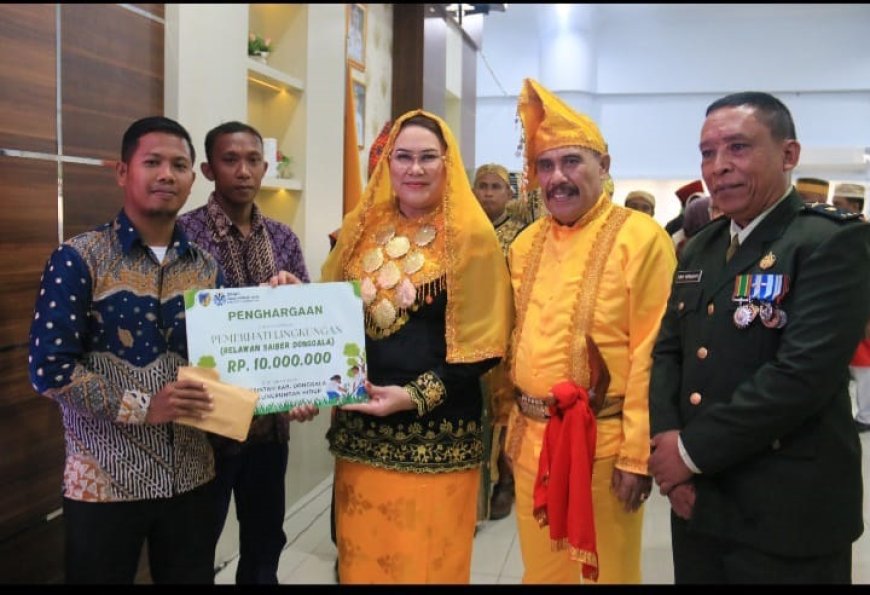 Saiber Kumpulan Anak Muda Kreatif Dapat Penghargaan dari Pemkab Donggala