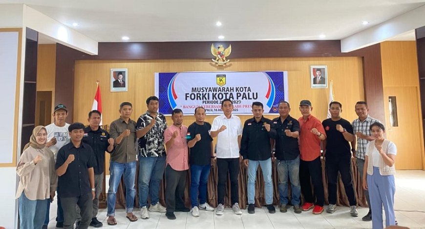 Zulkarnain M. Umar Terpilih Pimpin Forki Palu 2025–2029