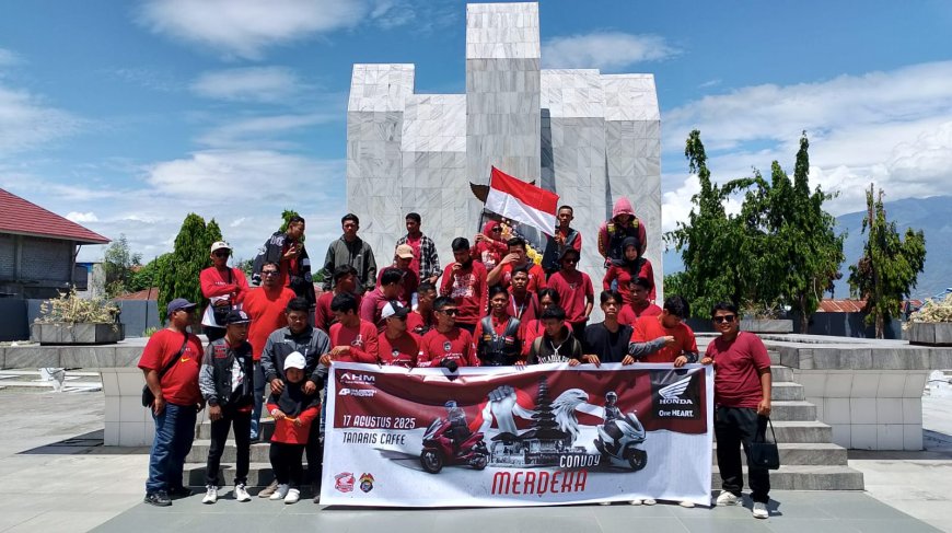 Honda Bersama Komunitas Gelar Konvoi Merdeka