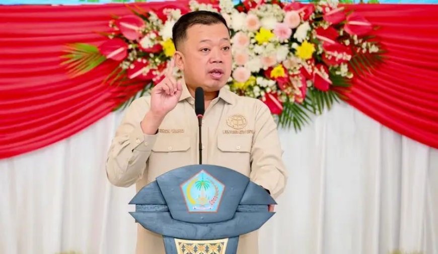 Menteri Nusron Hadiri Rakor di Maluku Utara