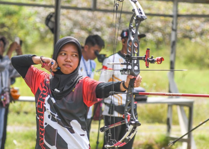 Popda Sulteng 2025: Atikah Persembahkan Emas Panahan untuk Kota Palu
