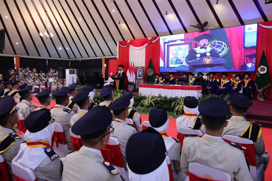 Menteri Nusron Mewisuda 624 Taruna/i Sekolah Tinggi Pertanahan Nasional