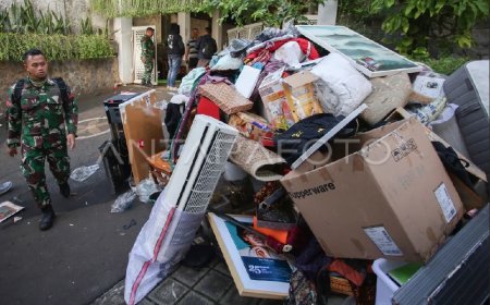 Penjarahan di Rumah Sri Mulyani Terjadi Dua Kali, Berikut Keterangan Saksi Mata
