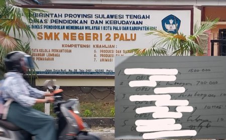 Dugaan Pungli SPMB  di SMK Negeri 2 Palu