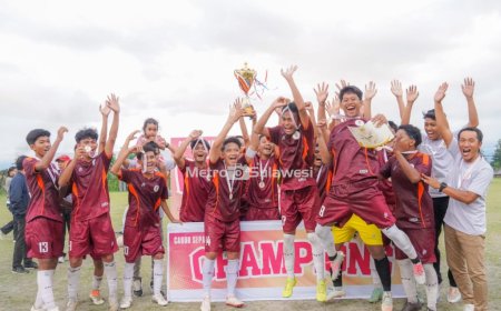 Kalahkan Palu Utara, Tatanga Rebut Emas Sepakbola Porkot Palu VI 2025