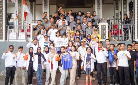 Palu Selatan Juara Umum Porkot VI 2025