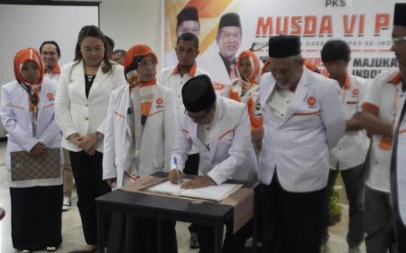 Rasyid Pimpin PKS Donggala, Bupati Vera Ajak Kolaborasi
