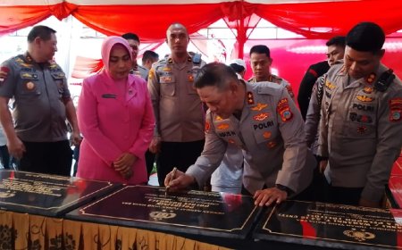 Kapolda Sulteng Resmikan Gedung Rawat Inap VVIP Bhara Daksa Rumkit Bhayangkara Palu