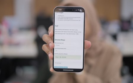 Cek Biaya Balik Nama, Pemilik Tanah Bisa Simulasi Lewat Aplikasi Sentuh Tanahku