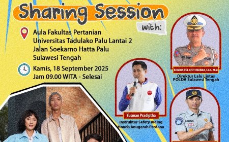 Honda Sulteng Hadirkan Seminar Safety Riding: Di Jalan Fokus, Kuliah Tetap Lancar